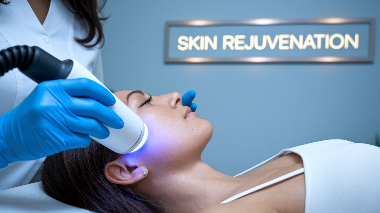 skin rejuvenation rf treatment facial
