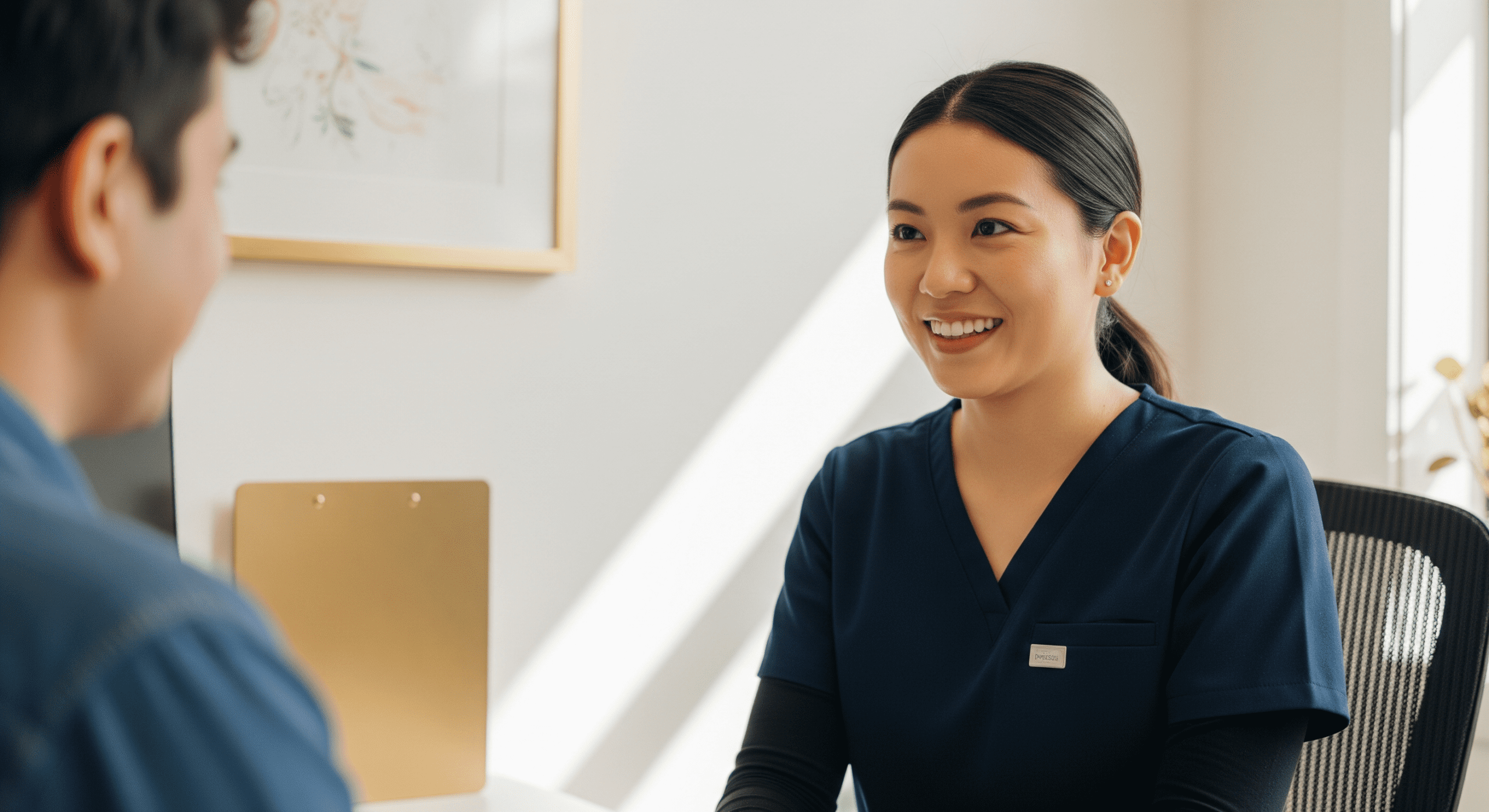 medical provider discussing personalized weight loss plan with patient