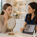 Consultation about collagen loss in your 30s and skin aging prevention