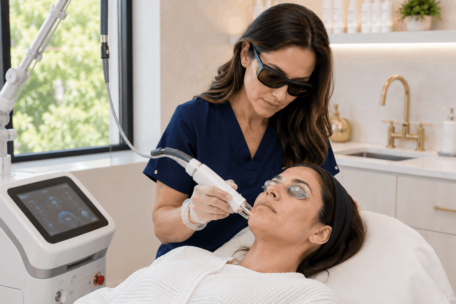 laser treatment for acne scars and uneven skin texture