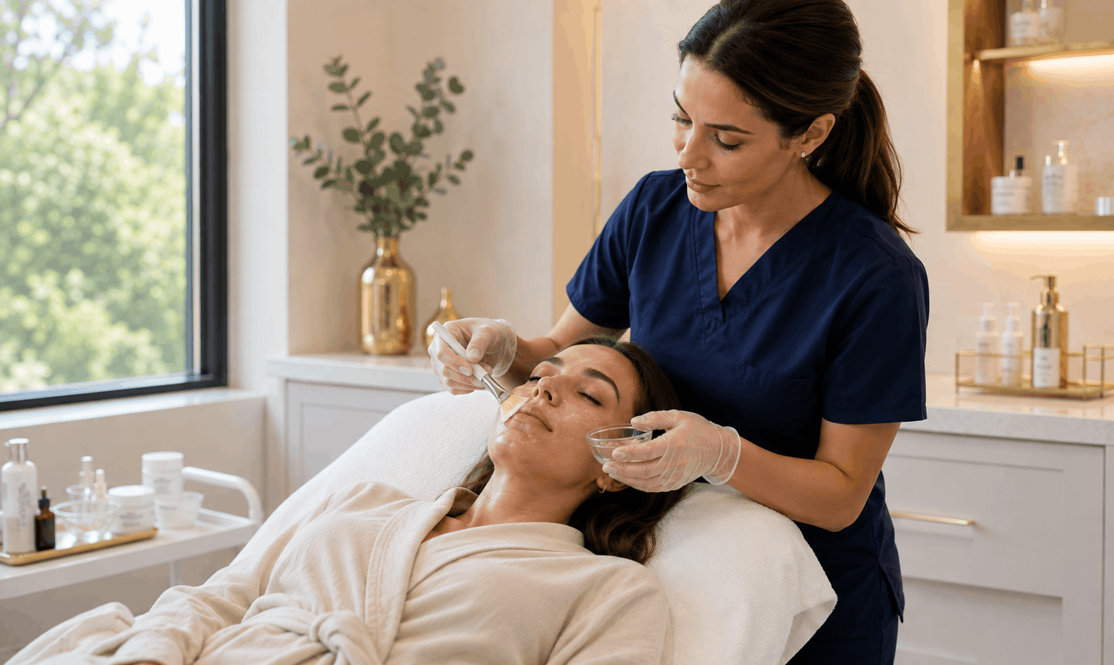 zo 3-step peel before and after skin treatment preparation