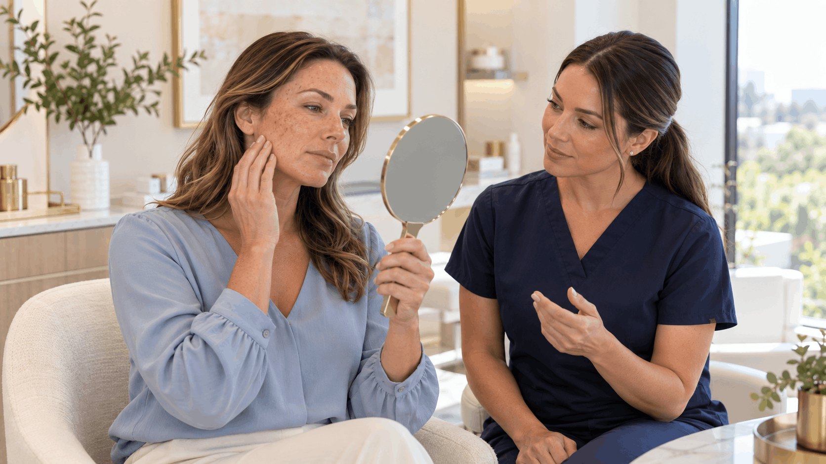 advanced corrective peel for hyperpigmentation consultation
