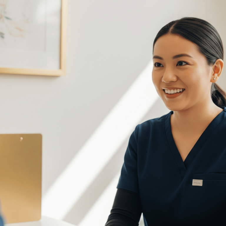 Medical provider discussing personalized weight loss plan with patient