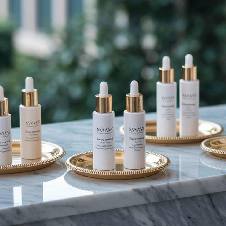 medical grade skincare products displayjpg